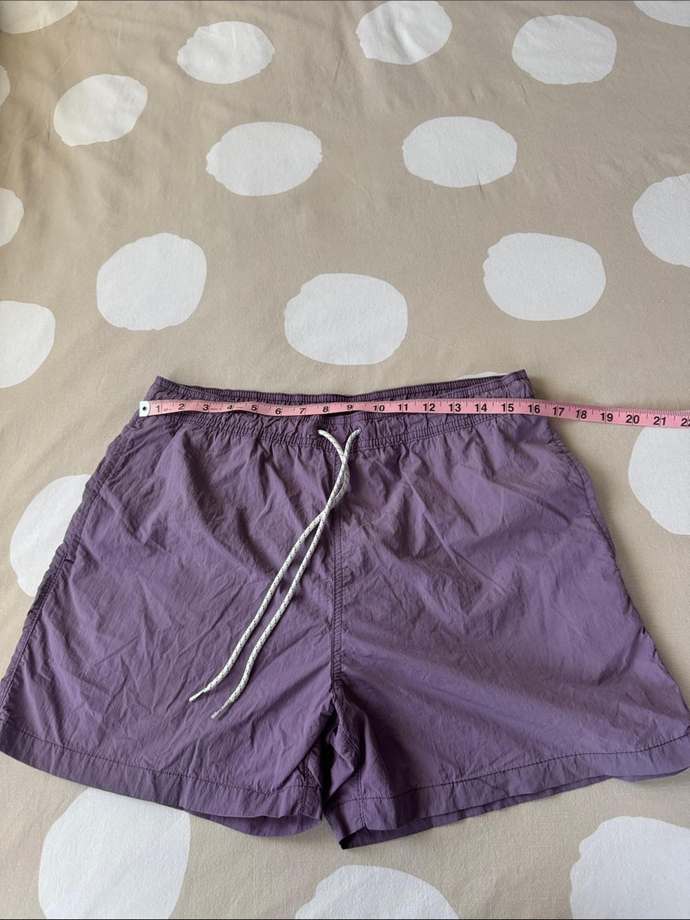Pull&Bear Men's Purple Swim Trunks